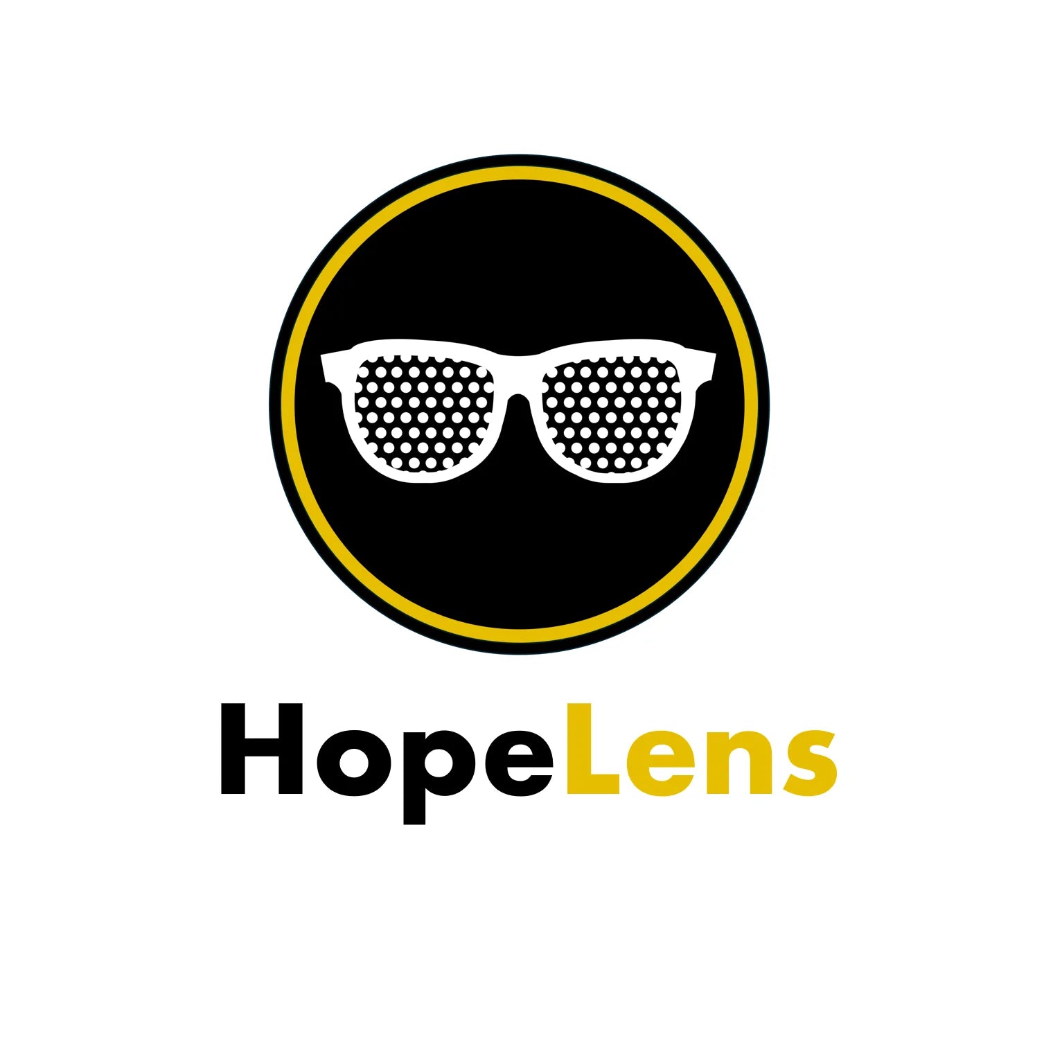 HopeLens logo for the footer of the mobile version.