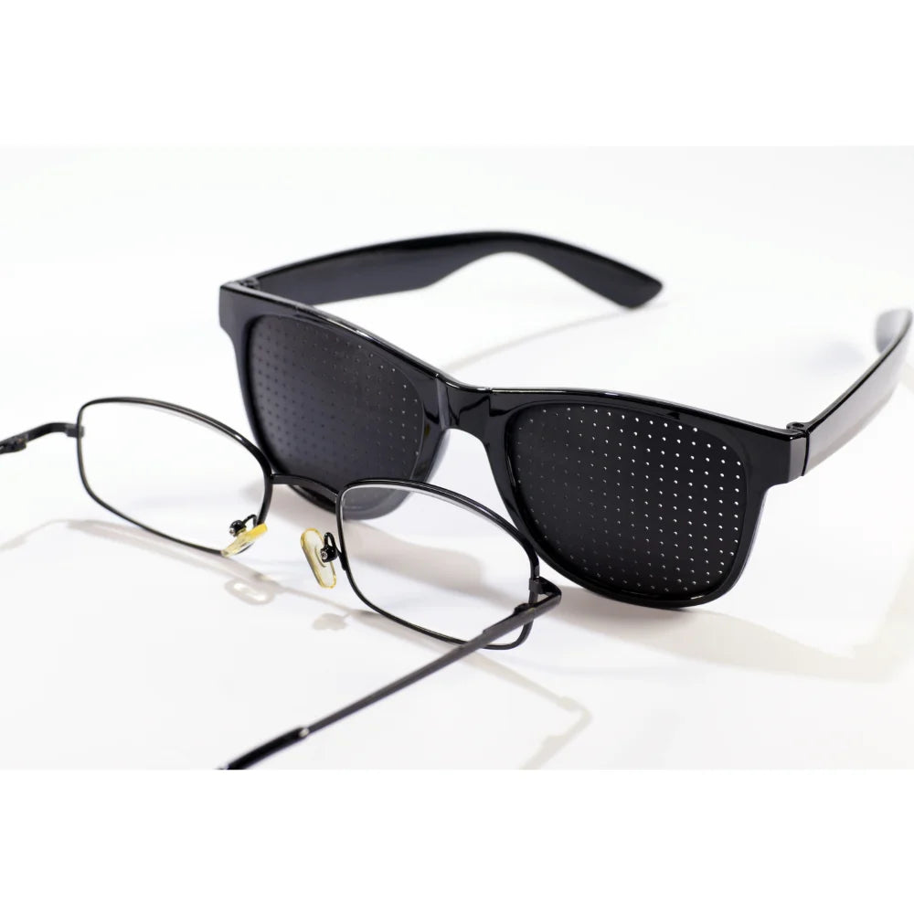 Train your eyes with Hopelens pinhole glasses.